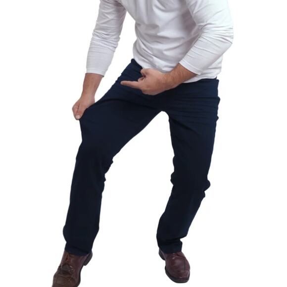 The Perfect Jean NYC Thick Thicc Fit / Submarine (Deep Blue) Men's Size 44x28 - Picture 4 of 5